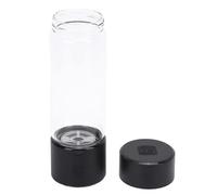 Generic Generador de Botella de Agua de Hidrógeno Recargable, Lavadora Automática para Fitness, Viajes, Color Negro