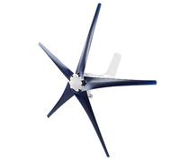 Generic Generador de Molinos de Viento, Turbinas Eólicas, 5 Cuchillas Generador de Molinos de Viento Pequeños 800W para Barcos, Terrazas y Cabañas (48V)