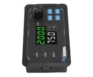 Generic Generador de Señal PWM 2 Canales 0°-360° Fase Ajustable con Protección de Seguridad para Laboratorios Electrónicos y Proyectos de Ingeniería Caja ABS