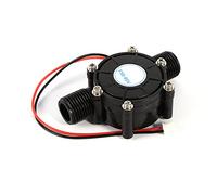 Generic Generador de Turbina de Agua de Alta Potencia de 10 W Herramienta de Carga Hidroeléctrica Eficiente DC 5 V para Teléfono Móvil Luces LED Plástico Negro 1 Pieza (0-80V)