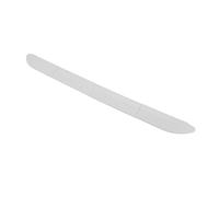 Generic Generic Alféizar de Puerta de Barredora de Goma Universal Resistente Al Desgaste para Scooters Eléctricos, Tira de Umbral Antideslizante para Sillas de Ruedas (GREY) (WHITE)