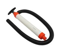 Generic Generic Bomba de Sentina Manual Bomba de Agua Manual Duradera Portátil con Manguera para Yates, Barcos de Pesca, Kayaks, Potente Capacidad de Drenaje para Uso Marino (WHITE) (WHITE)