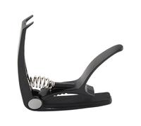 Generic Generic Cejilla de Guitarra Profesional de Aleación de Zinc, Cejilla Desplumadora Multifuncional para Guitarristas Acústicos (SILVER) (BLACK)