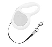 Generic Generic Correa Telescópica Duradera Retráctil para Perros para Caminar de Forma Segura Al Aire Libre, Agarre Cómodo para Largas Aventuras, Material ABS + TPU, 3 Metros