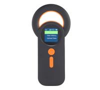 Generic Generic Escáner Inalámbrico de Chips para Animales Lector de Chips para Mascotas Portátil 240 Almacenamiento de Datos para Refugios de Animales Pantalla de 1,44" Conexión USB Bluetooth Negro