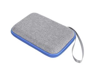 Generic Generic Estuche Rígido de Transporte para Super Blocks Puzzle Game Soporte de Almacenamiento Resistente Gris para Viajes en Autocaravana