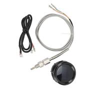 Generic Generic Medidor Digital de Temperatura de Gas de 52 Mm Medidor EGT Preciso con Sensor para Monitoreo del Motor del Vehículo Ajuste Universal EGT de 12 V de 200 a 1300 ℃