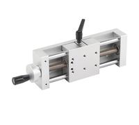 Generic Generic Mesa Deslizante de Aleación de Aluminio de Alta Precisión, Carril Lineal, Etapa Cruzada, 80 * 80mm para Medición de Precisión y Ajuste Fino del Desplazamiento (#3) (#3) (#2)