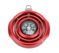 Generic Giroscopio de la Punta de los Dedos, Juguete Giroscopio Giratorio Portátil con Correa para Viajar (Rojo)