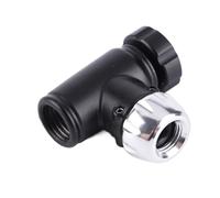 Generic GIYO Mini Cabezal Inflador de Válvula de Bicicleta Portátil para Inflado Rápido de Neumáticos, Ligero y Compacto para Ciclistas y Viajeros