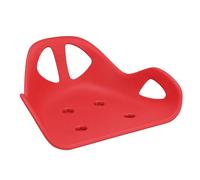Generic Go Kart Cómodo Ajuste Ergonómico para Respaldo de Asiento para Autos de Deriva, Respaldo de Racing Go Kart para Scooter Eléctrico, Material ABS, para Entusiastas del Bricolaje (rojo)