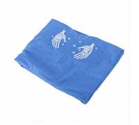 Generic Gorro para el Cuidado de la Cabeza con Cubierta para los Ojos Desmontable, Diseño Suave y Cómodo para Terapia Fría y Caliente, Ideal para Uso Doméstico, Unisex, Ajuste Ajustable (Bordado Azul)