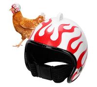 Generic Gorro para Mascotas, Casco para Pollo, Gorro Duro Resistente y Duradero para la Seguridad del Pollo, Accesorio Elegante y Divertido para, 100% Nuevo (Llama)