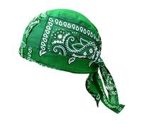 Generic Gorro Pirata para Ciclismo Ligero Y Ajustable para Cabeza Cómodo Que Absorbe El Sudor Forro Interior para Casco Transpirable Y Resistente, verde