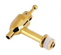 Generic Grifo Dispensador de Bebidas de Cobre de Alta Gama con Dorado, Grifo para Barril de Cerveza y Vino para Oficina de Restaurante, Bronce de 1,8 Cm + Cobre Rojo de 5" (Oro 12mm)