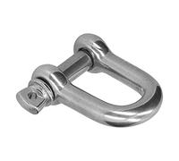 Generic Grillete de Anclaje de Anillo en D Conector de Pasador de Tornillo de Acero Inoxidable Resistente para Uso Marino e Industrial Material 304 90-1600 Kg (#4)