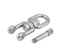 Generic Grillete Giratorio de Acero Inoxidable Grillete Giratorio Duradero para Equipos de Manipulación de Materiales de Navegación (12mm)