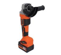 Generic Grinder de ángulo de 4 Pulgadas Eléctrico con 2 Batería de 3 Posición Manija Lateral para la Renovación del Hogar y el Motor de Cobre de Uso Profesional (EU enchufe 100-220V)