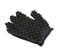 Generic Guante de Esponja para Rizar, Esponja Flexible para Torcer el Cabello para Bobina Afro, Fácil de Usar para Peluquería Material: