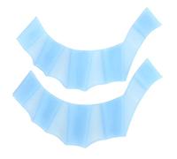 Generic Guantes de Natación con Dedos Palmeados, Guantes de Mano con Forma de Silicona Suave para Adultos y Niños, con Diseño Hidrodinámico, Ideales para Nadar Más Rápido (S)