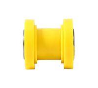 Generic Guía de Rueda Tensora Deslizante de Rodillo de Cadena para Ajuste Sucio para Mini Bicicleta - Material de Nailon - Diámetro Interior de 10 Mm Amarillo Kits de Conversión de Bicicletas (YELLOW)