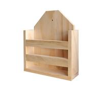 Generic Hay Feeder Rack de Madera con Dispensador de Césped Soporte para Alimentación de Animales Estante para Diseño Resistente Adecuado para