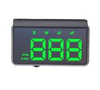 Generic Head Up Display para Automóviles, HUD Heads Up Display, Velocímetro GPS Digital con Velocidad, Dirección de Conducción, Ajuste Automático de Brillo, Alarma de Exceso de Velocidad, para Todos