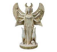 Generic Hecate - Estatua de triple diosa de la magia de la noche de luna griega, 25 cm