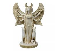 Generic Hecate Hekate - Estatua de triple diosa de la noche mágica y luna griega, 18 cm