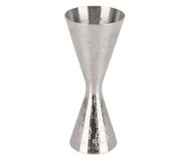 Generic Hermoso Jigger de Acero Inoxidable Grabado con Escala Accesorios de Barra de Taza Medidora Resistente Al Desgaste 30 Ml 45 Ml Plata 4,6 Pulgadas Acero Inoxidable 304 Duradero, para Barra