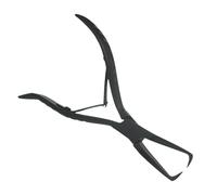 Generic Herramentadora de alicates de alicates de sellado de aluminio de peinado, herramienta de peinado para eliminar micro anillos, salón de abridor de, Negro