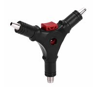 Generic Herramienta de Abocardado de Compresión Pelacables Herramienta de Engarzado Portátil con Cabeza F 4 en 1 para Cable Coaxial RG59 RG6, Manual para de Terminal de Cable