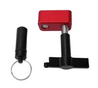 Generic Herramienta de Bloqueo de Puerto ODB Protector Antirrobo Seguro Rojo, Ideal para Visitas de Servicio, para Automóviles, SUV, Camiones, Construcción de Metal Duradera