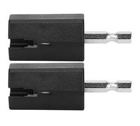 Generic Herramienta de Cabeza Enrolladora de Cuerdas de Guitarra Eléctrica, Herramienta de Reparación de Guitarra de Alta Calidad, Extractor de Clavijas de Afinación sin Esfuerzo ABS + Metal 2,4 "x