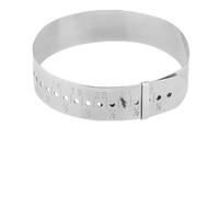 Generic Herramienta de Dimensionamiento de Pulsera de Acero Inoxidable de Calibre de Brazalete Ajustable para un Ajuste Perfecto 1 Pieza