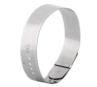 Generic Herramienta de Dimensionamiento de Pulsera de Acero Inoxidable de Calibre de Brazalete Ajustable para un Ajuste Perfecto 1 Pieza