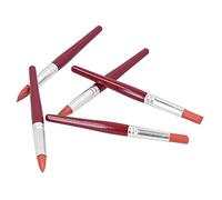 Generic Herramienta de Escultura de Arcilla de Silicona, Juego de Moldeadores de Colores Flexibles para Modelado de Esculturas para Artistas de Estudio en Casa, 5 uds. (rojo talla L)