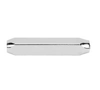 Generic Herramienta de Estampado de Punzón de Acero Al Carbono para Joyería, Artesanías de Cuero y Madera, Tamaño de 6mm y 1/4 Pulgadas (#10)