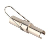 Generic Herramienta de Extracción de Manguito de Llave Inglesa de Doble Extremo CATV Security Shield para áreas de Difícil Acceso, Compatible con Cable Coaxial RG6 RG59 RG11, Hierro Niquelado
