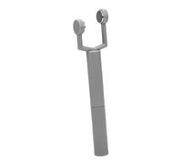 Generic Herramienta de Imán de Esmalte de Uñas de Mano, Imán de Uñas en Forma de Y de Doble Cabeza para Patrones Multidimensionales, Diseño Compacto para Entusiastas del Arte de en Movimiento (GREY)
