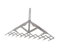 Generic Herramienta de Medición Equidistante de Acero Inoxidable para Artesanía en Cuero y Fabricación de Bolsos, 1 Pieza (Grande 11,5 cm/4,5 pulgadas)