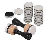 Generic Herramienta de Mezcla de Tinta con 24 Almohadillas de Espuma de Repuesto para Manualidades de álbumes de Recortes, Juego de Herramientas de Mezcla de Tinta de Saturación Profunda para