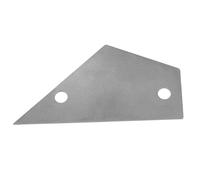Generic Herramienta de Nivelación de Trastes de Guitarra Basculante de Traste de Acero Inoxidable Plateado Duradero para Guitarra Eléctrica Folclórica Aprox. 4,13x1,96 Pulgadas