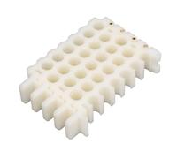 Generic Herramienta de Peine de Cable, Tocador de Cable de Red de 9 Mm de Hoyo Liviano Ahorro de Espacio Multipropósito para Cat6 para de Fibra óptica (6x4 Agujeros)