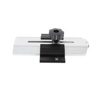 Generic Herramienta Eficiente para Carpintería con Plantilla de Corte Fino para Cortes Estrechos, Sierra de Mesa con Ranuras de Inglete de 3/4 X 3/8 Pulgadas, Material de Aleación de Aluminio