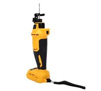 Generic Herramienta Inalámbrica para Cortar Paneles de Yeso, sin Escobillas, con Luz LED para Batería Herramienta de Corte de Profundidad Ajustable para Paneles de Yeso, Madera, Plástico, Abridor de