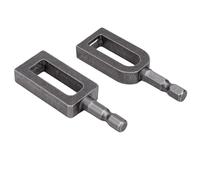 Generic Herramienta para Anudar Alambre, Herramienta de Torsión de Taladro Eléctrico de Diseño Ergonómico para Jardinería y Construcción, Vástago Hexagonal de 1/4 de Pulgada, 2 uds.