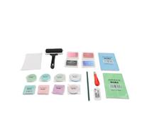 Generic Herramienta Versátil para Hacer Sellos de Goma Material Suave y Seguro 6 Cuchillas para Tallar Crea Sellos únicos para Principiantes y Artesanos Experimentados Actividades en el Hogar