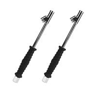 Generic Herramientas de Inflado de Doble Cabezal, Stång Inflable de Doble Cabezal, Fácil de Usar, de 1/4 de Pulgada para PACKA Wel