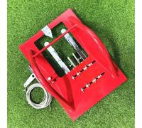 Generic Herramientas de instalación de césped con cortador de línea, herramienta práctica para instalación y mantenimiento de césped artificial